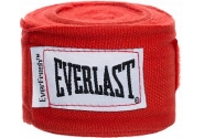Боксерские Бинты Everlast Elastic 3,5 м Красные