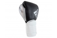 Боксерские Перчатки Adidas Hybrid 300 Черно-Бело-Серебристые