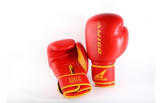 Боксерские перчатки Amigo Красные