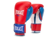 Боксерские перчатки Everlast Powerlock PU Красно-Синие