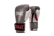 Боксерские перчатки Everlast Powerlock Серо-Красные
