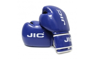Боксерские перчатки Jic PU Синие